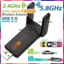 ภาพขนาดย่อของภาพหน้าปกสินค้าตัวรับ Wifi แรง  1900M USB 3.0 จากร้าน First-Link 4289 6395 บน Lazada