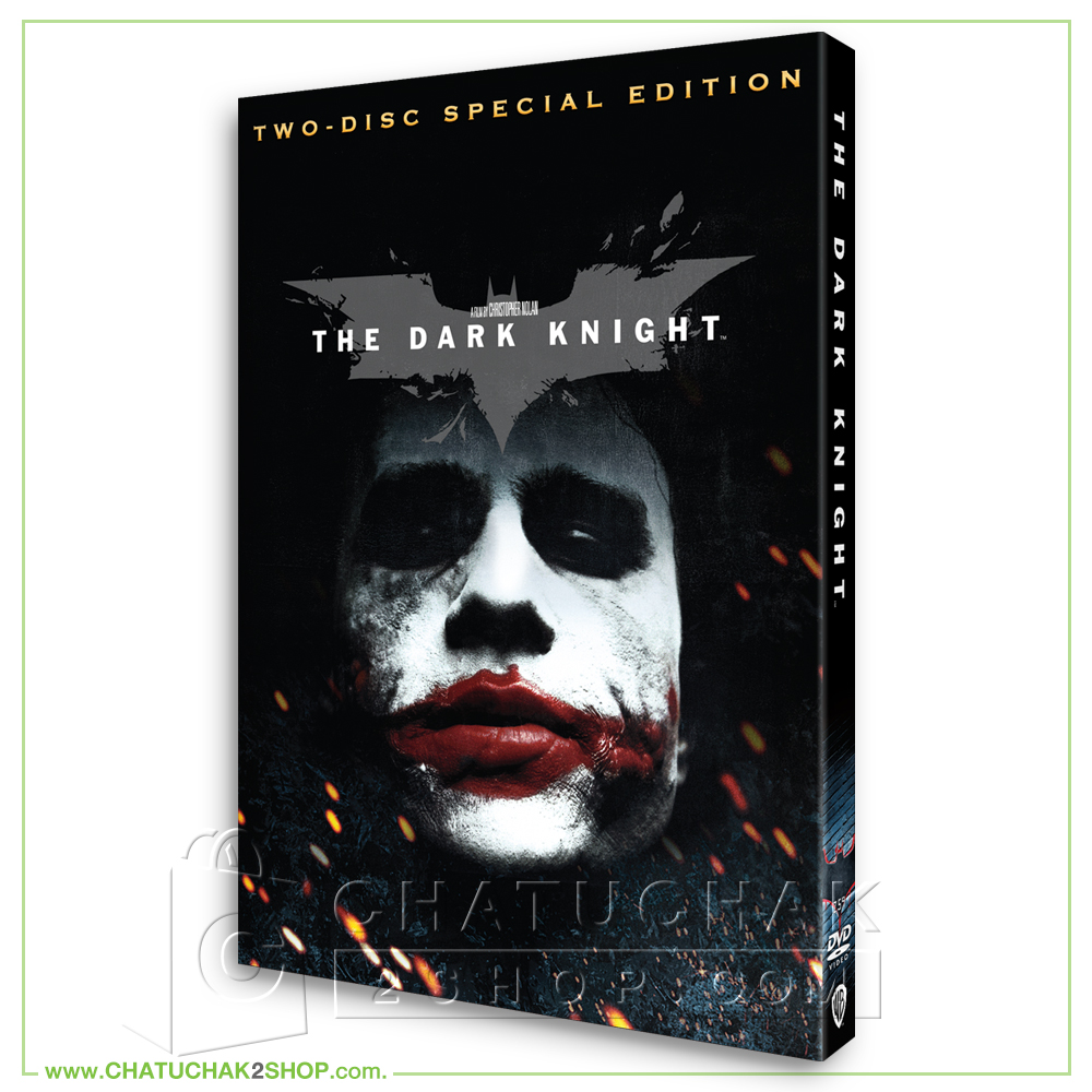 แบทแมน อัศวินรัตติกาล (ดีวีดี 2 ภาษา (อังกฤษ/ไทย) & สเปเชียล ฟีเจอร์) / The Dark Knight DVD (SE + Bonus Disc)