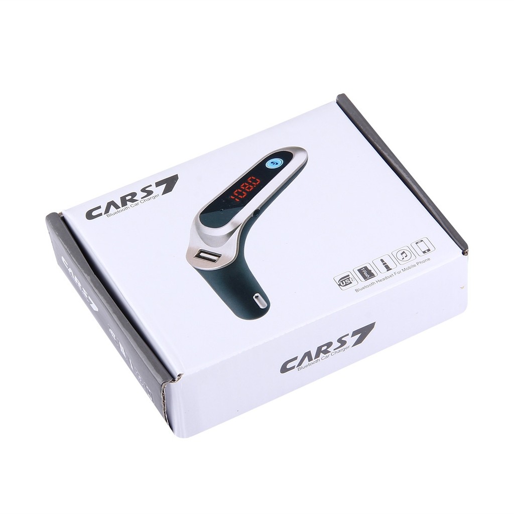 SALE CAR G7 Bluetooth FM Car Kit Car บูมธูท รุ่น s7 #คำค้นหาเพิ่มเติม HDMI Cable MHL WiFi display