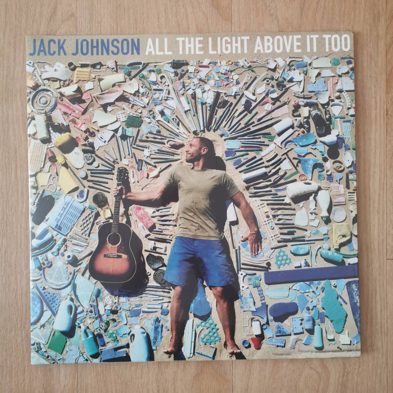 แผ่นเสียงใหม่ แผ่นไวนิล Jack Johnson ‎– All The Light Above It Too (ซีล มือ1)