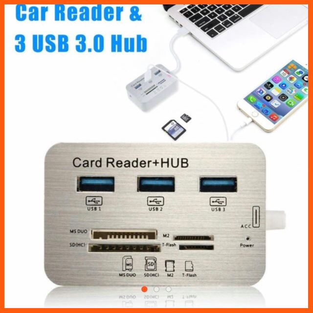 ลดราคา Card reader+hub usb3.0 #ค้นหาสินค้าเพิ่ม สายสัญญาณ HDMI Ethernet LAN Network Gaming Keyboard HDMI Splitter Swithcher เครื่องมือไฟฟ้าและเครื่องมือช่าง คอมพิวเตอร์และแล็ปท็อป