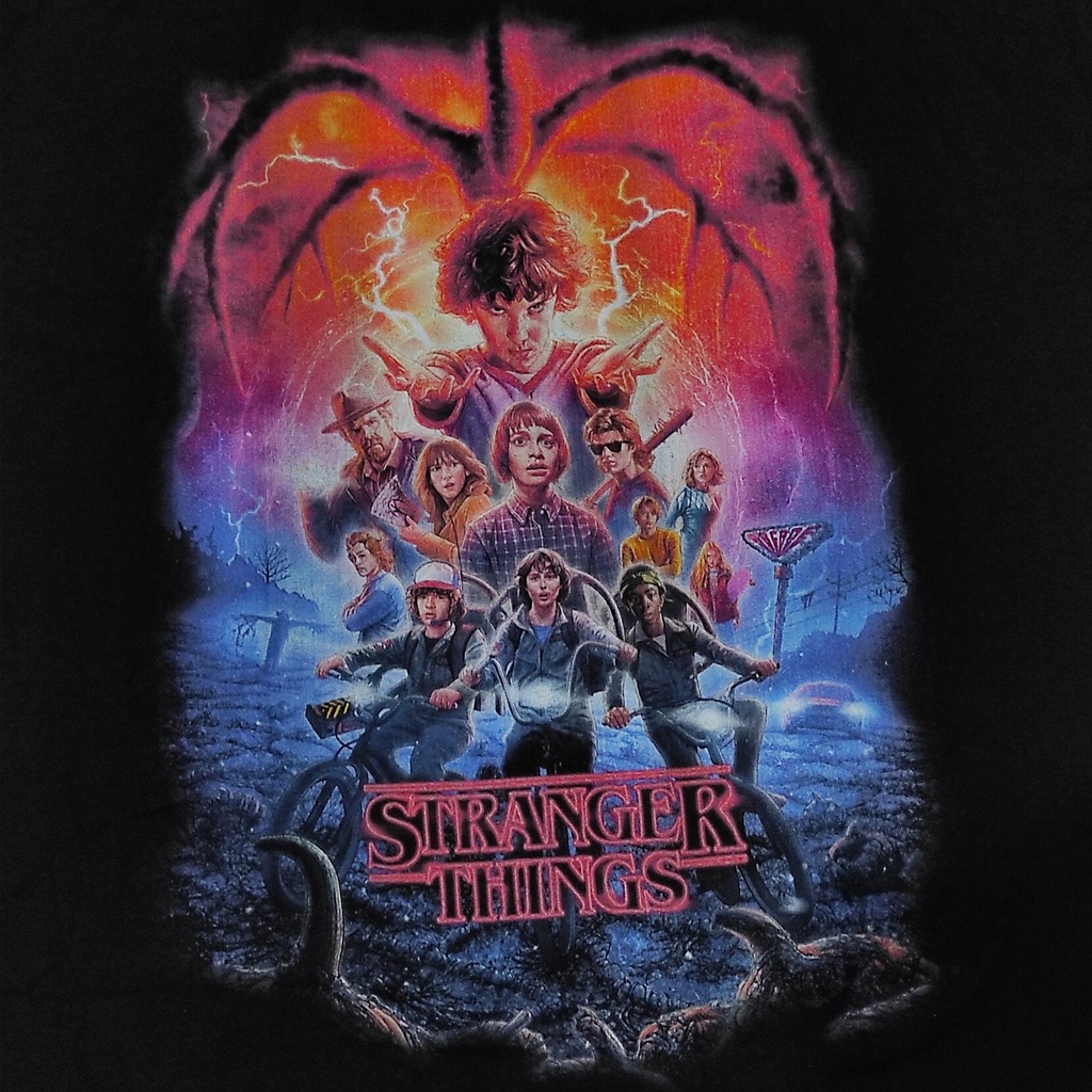 [COD] เสื้อซีรี่ย์ดังจากSTRANGER THINGS ลิขสิทธิ์ ปี2022 oversize - JZB