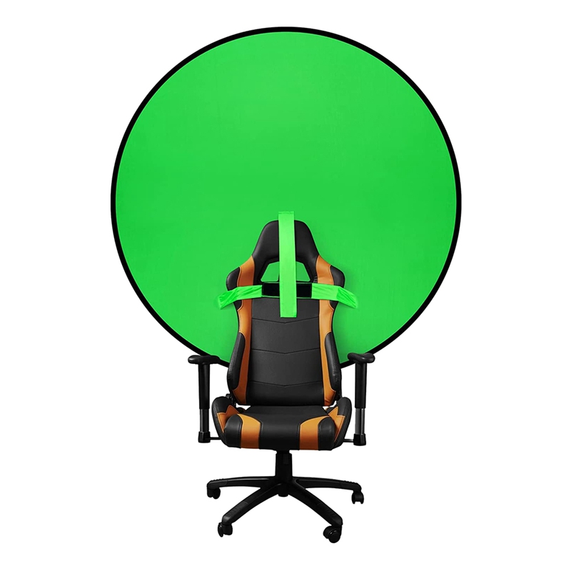 Background Screen, Green Screen Roll Up, Green Screen Blind, Foldable and Reversible Background