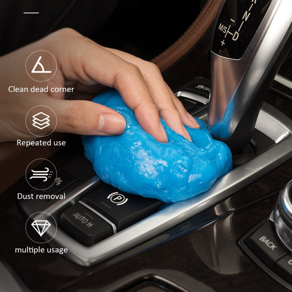 （CG ITman) Soft Glue Gum Gel Car PC Cleaning Tool&Magic Sticky Dust Dirt Cleaner ซอฟท์กาวหมากฝรั่งเจลรถ
