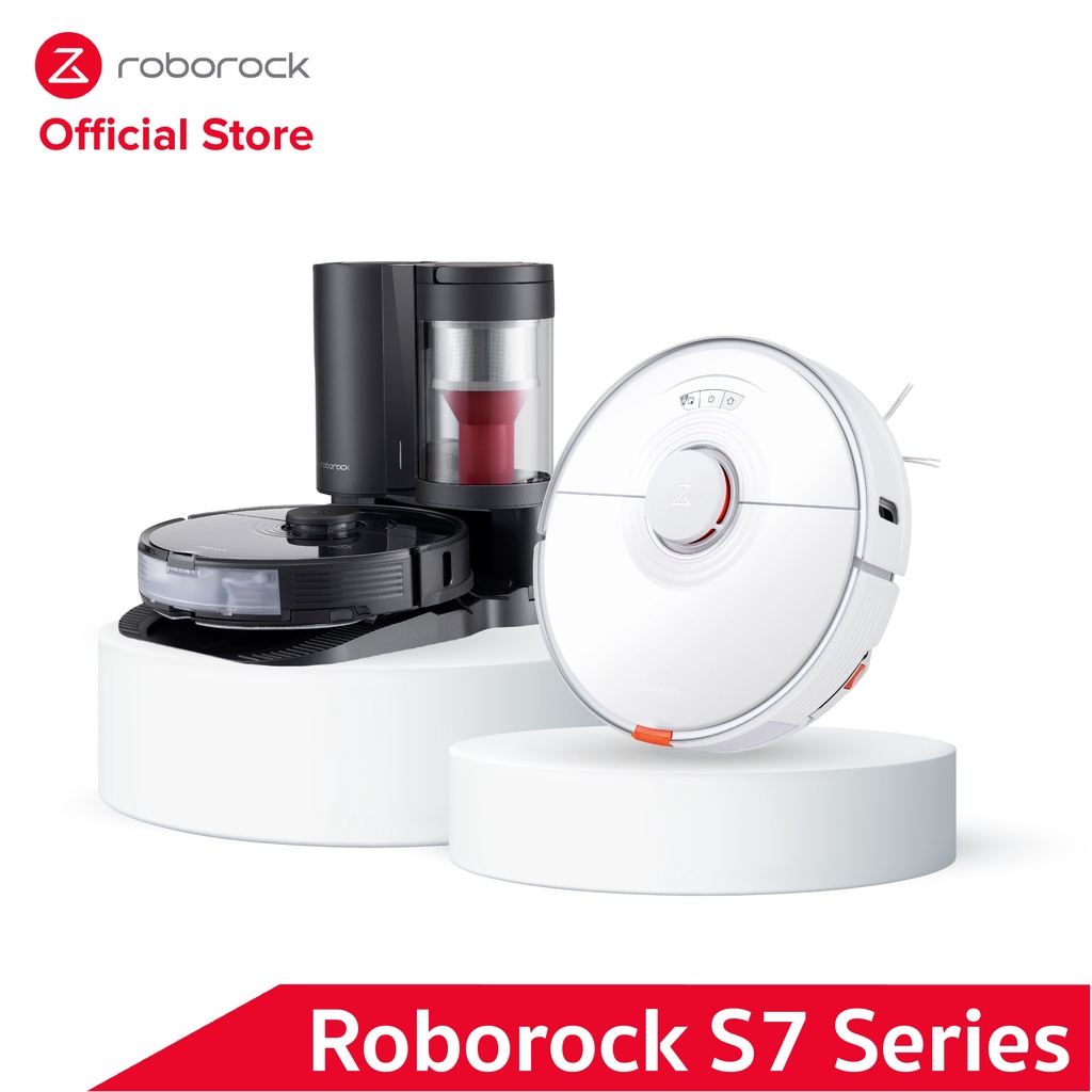 รุ่นใหม่ล่าสุด Roborock S7 Series (S7 S7 Plus) หุ่นยนต์ดูดฝุ่น ถูพื้น ...