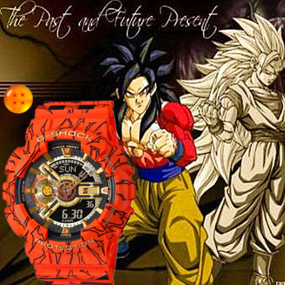 Casio G-SHOCK x DRAGON BALL Z Collaboration Limited รุ่น GA-110JDB-1A4 Casio G-SHOCK x DRAGON BALL Z Collaboration Limited รุ่น GA-110JDB-1A4