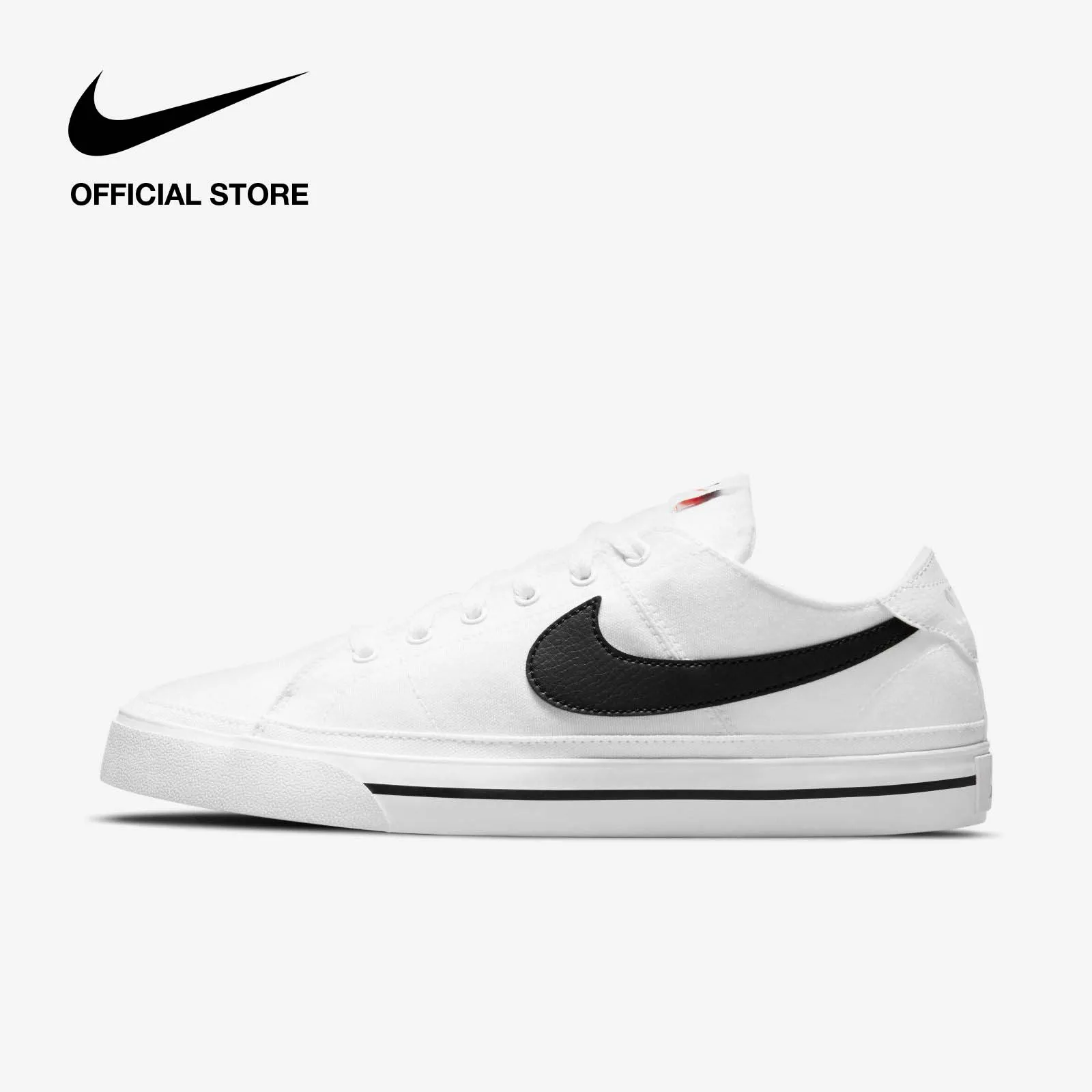 Nike Men's Court Legacy Canvas Shoes - White รองเท้าผ้าใบผู้ชาย Nike Court Legacy - สีขาว