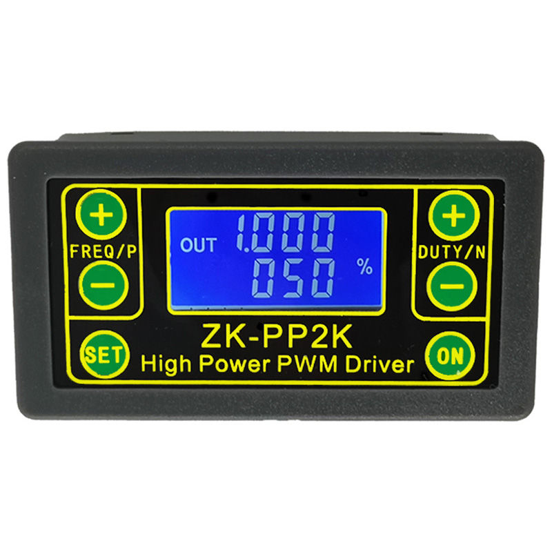 ZK-PP2K PWM DC 3.3-30V 12V 24V มอเตอร์เครื่องควบคุมความเร็ว Regulator 8A 150W LED Dimmer ความถี่ Pulse สัดส่วนของหน้าที่