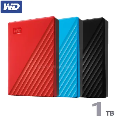 [ส่งฟรี] WD EXTERNAL HARD DISK 1TB ฮาร์ดดิสพกพา รุ่น NEW MY PASSPORT ,1 TB, USB 3.0 EXTERNAL HDD 2.5" ฮาดร์ดิส ประกัน SYNNEX 3 ปี