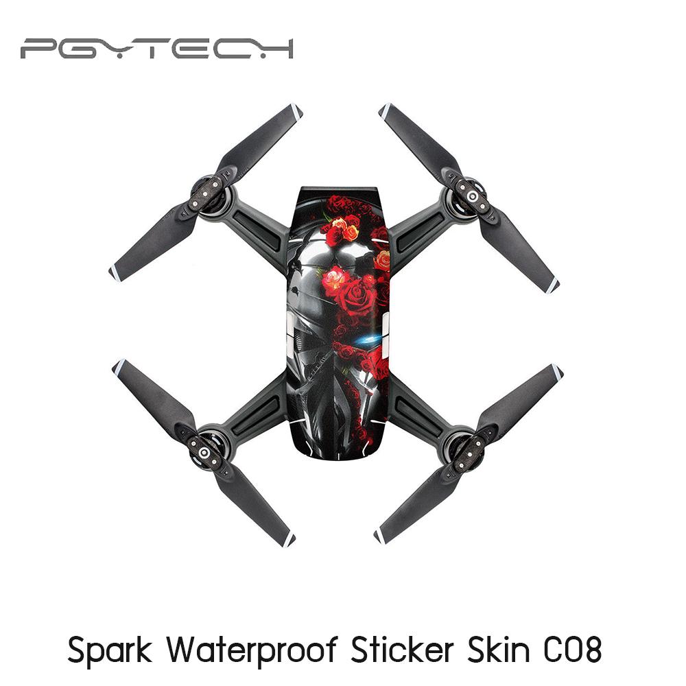 PGY Tech DJI Spark Waterproof Sticker Skin CO8