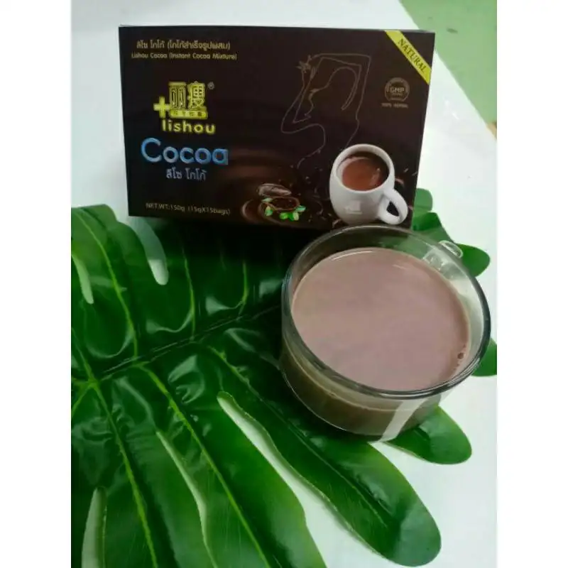 ภาพสินค้าเครื่องดื่มโกโก้ปรุงสำเร็จชนิดผง (ตรา ลิโช่ โกโก้)
Instant Cocoa Mix Powder Drink (Lishou Cocoa Brand) โกโก้ควบคุมน้ำหนัก โกโก้ ลิโซ่ จากร้าน Ploysuay shop บน Lazada ภาพที่ 6