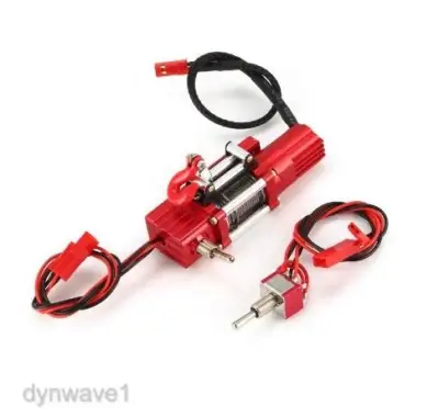 Kingdao RC Metal Automatic Double Motor Simulated Winch For 1/10 RC Crawler Car