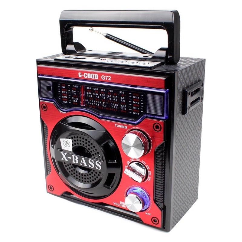 Hot Sale ❤️❤️วิทยุ G-GOOD G72 USB❤️❤️ ราคาถูก วิทยุ วิทยุสื่อสาร วิทยุติดรถยนต์ วิทยุพกพา