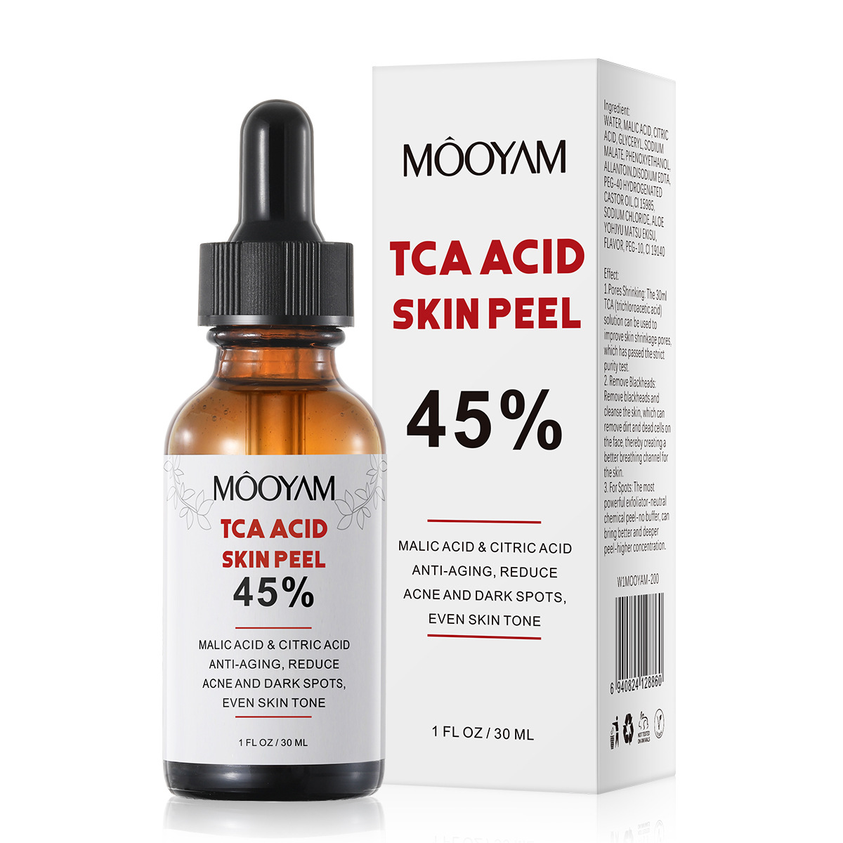 MOOYAM เซรั่ม TCA 40% 45% 50% TCA Acid Skin Peel Serum ผลัดเซลล์ ผิว ลด ...