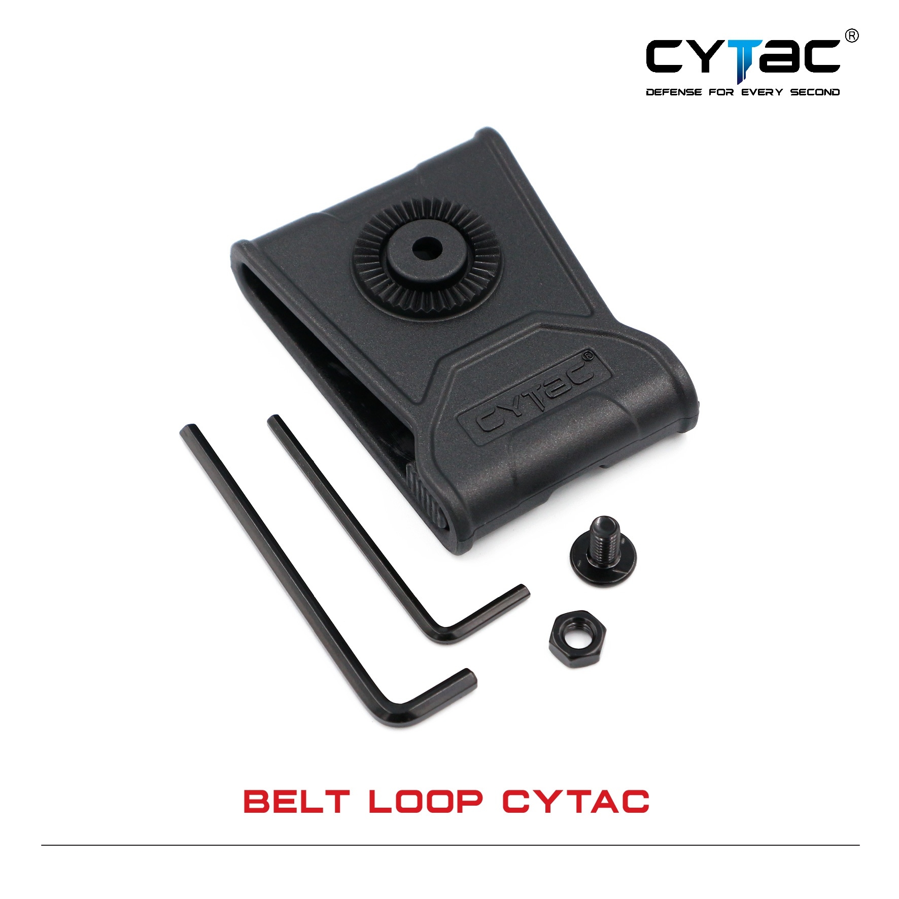 Belt Loop Cytac สำหรับสอดเข็มขัด เพลท เพลทปลดไว เพลทติดซองปืน เพลทติด