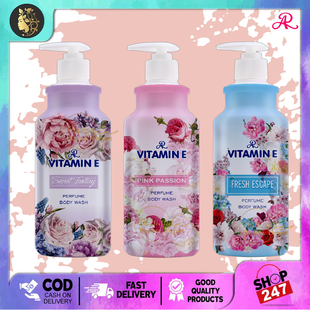 AR Vitamin E Perfume Body Wash 400ml