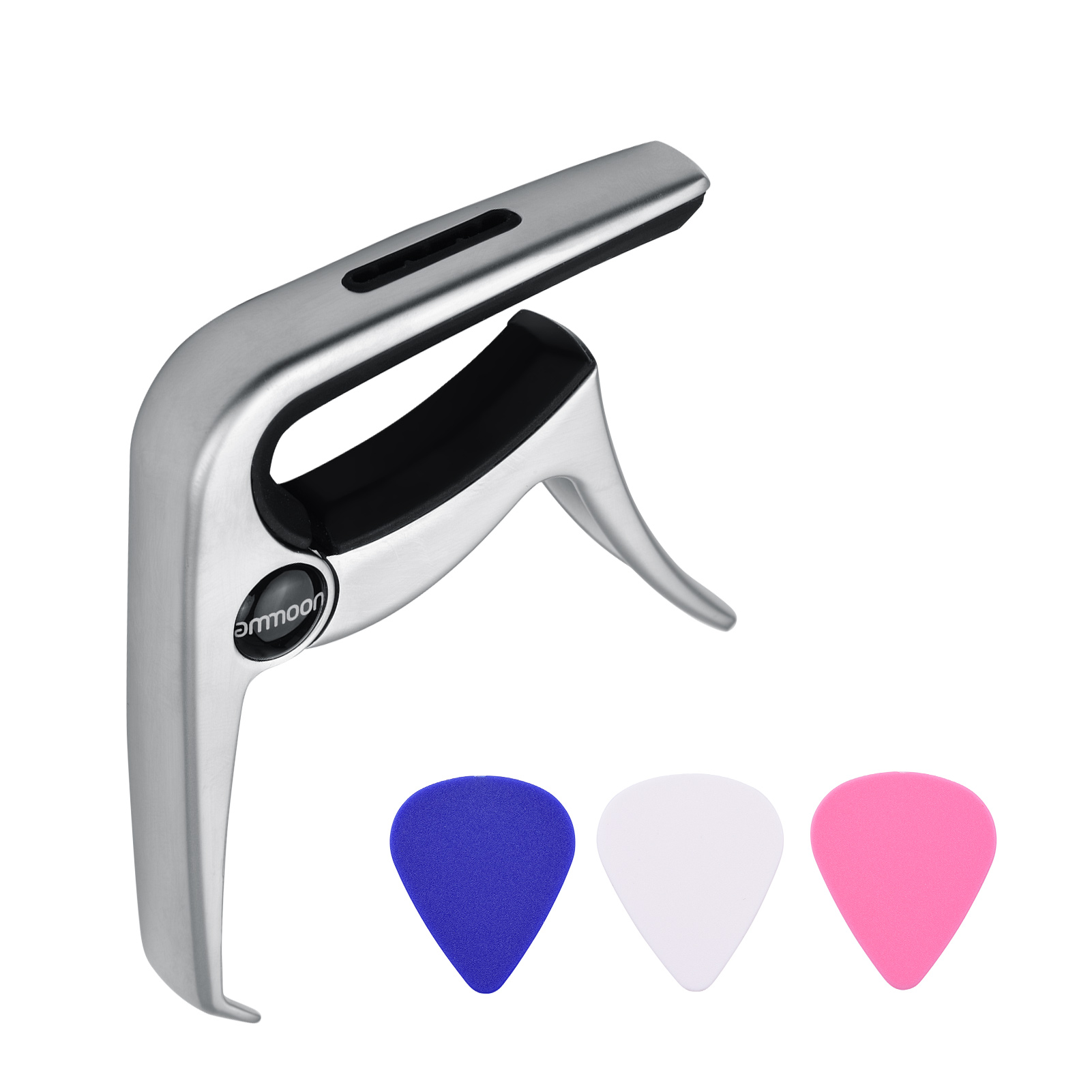 TC02 Multifunctional Guitar Capo Zinc Alloy with Bridge Pin Puller