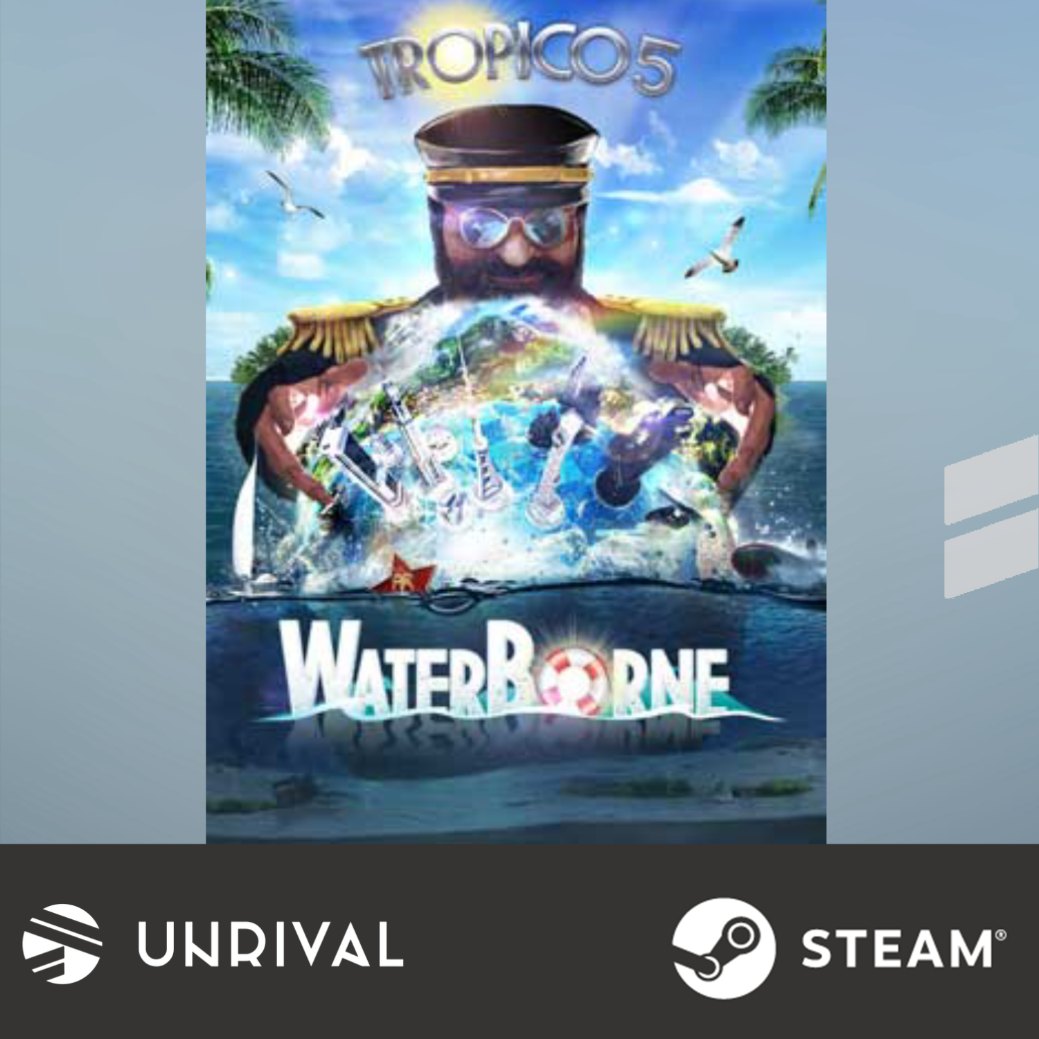 Tropico 5 - Waterborne (DLC) PC Digital Download Game - Unrival
