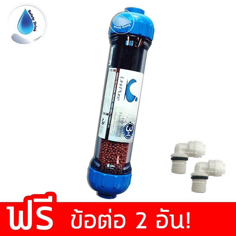 รีวิว SafetyDrink ไส้กรอง Inline UNIPURE 3in1 Filter Thai Home Appliances