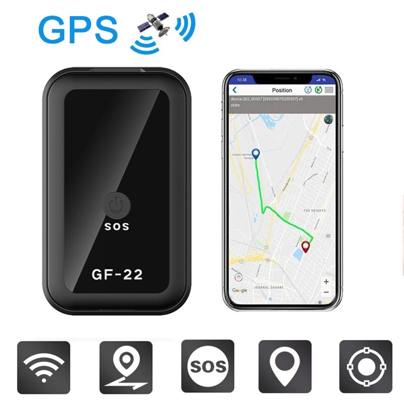 Location Tracking Device Real Time Tracker Anti-Theft Recording - MixASale