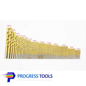ชุดดอกสว่านไทเทเนียม HSS 1.5-10 mm 99 ดอก เจาะ ไม้ เหล็ก พลาสติก