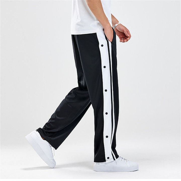 nba pants with buttons