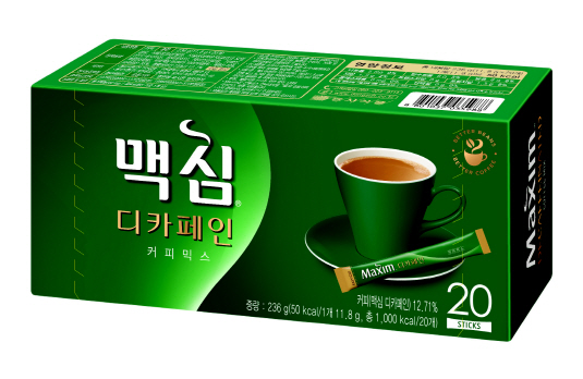 [Original] 맥심디카페인 Maxim Decaffeinated Coffee (กาแฟสูตรไม่มีคาเฟอีน 20 ซอง) 236g