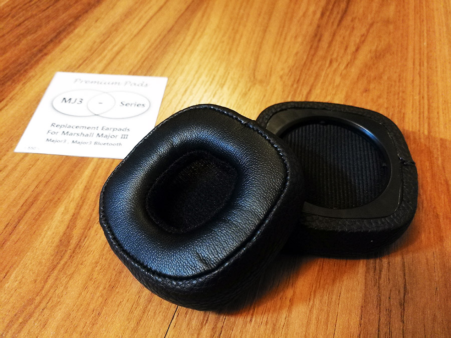 Premium Pads MJ3 Series เอียร์แพด Earpad สำหรับหูฟัง Marshall Major III และ Major3 Bluetooth