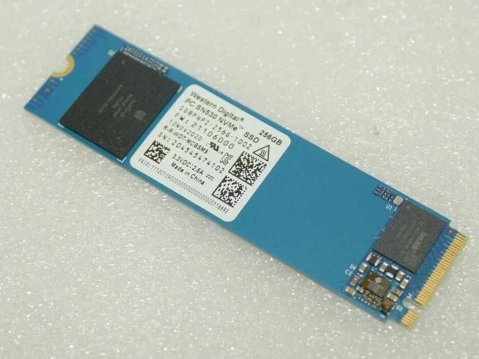 Western Digital Pc Sn530 Nvme Western Digital PC SN530 NVMe 256GB