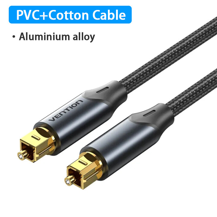 1/1.5/2 M Digital Optical Audio Cable Amp Audio Cable for iPhone to Square  Port