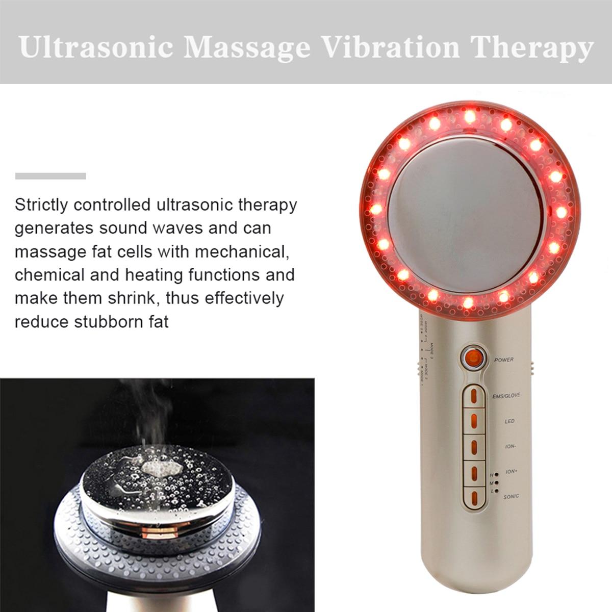 Ultrasonic EMS Body Facial Slimming Machine Anti Cellulite Remover Burn Fat Cavitation Weight