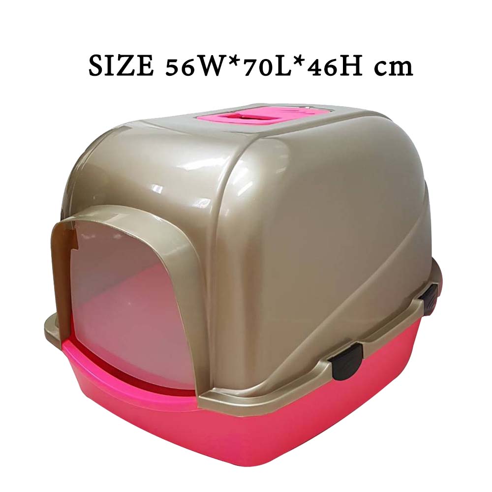 ห้องน้ำแมว รุ่น JUMBO Size 56*70*46cm CAT LITTER HOUSE มีของพร้อมส่ง