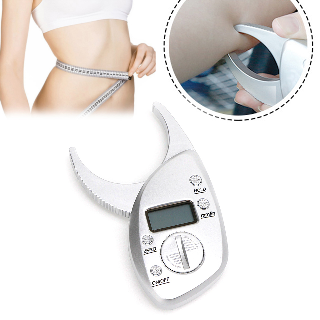 Body Fat Caliper Analyzer Monitors Electronic Digital Body