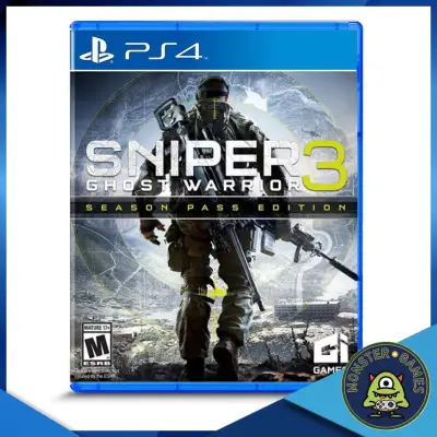 Sniper Ghost Warrior 3 (season pass edition) Ps4 แผ่นแท้มือ1!!!!! (Ps4 games)(Ps4 game)(เกมส์ Ps.4)(แผ่นเกมส์Ps4)(Sniper Ghost Warrior 3 Ps4)(Sniper 3 Ps4)