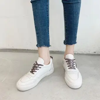 white trendy sneakers 2019