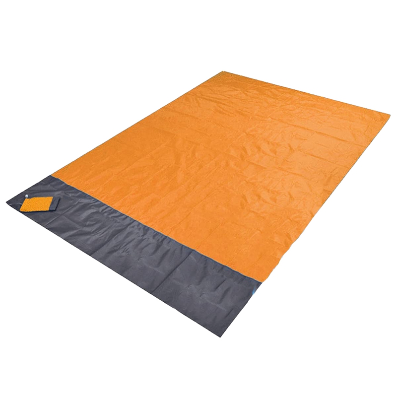 Beach Blanket Oversized Sand Free Beach Mat Suitable for 4-7 Adults Picnic Blanket for Travel Camping Hiking