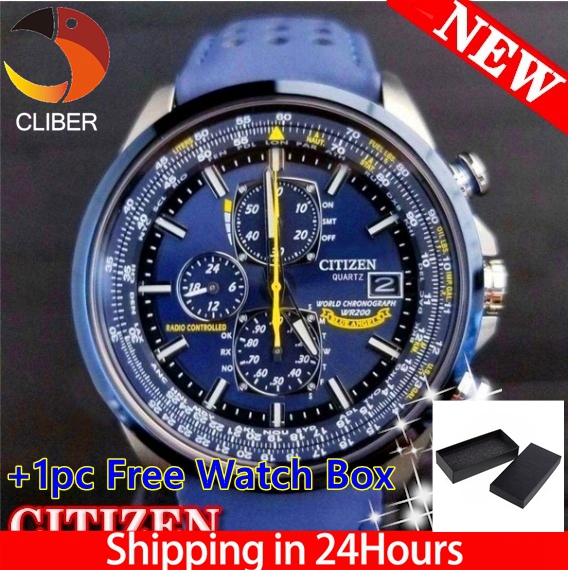 citizen automatic quatz watches blue angels world chronograph