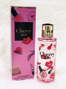 สินค้า ( แท้ ) น้ำหอมอาหรับ Cherry Kiss 100 ml. น้ำหอมผู้หญิง  กลิ่นหอมหวานจากผลเชอรี่ หอมหรูหราแบบมีรสนิยม น่ารัก ขี้เล่นซุกชน