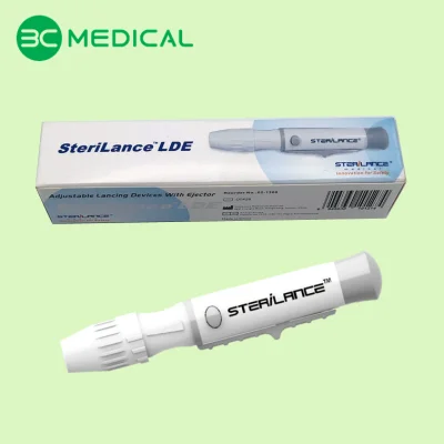 Adjustable Lancing Device with Ejector: SteriLanceTM LDE