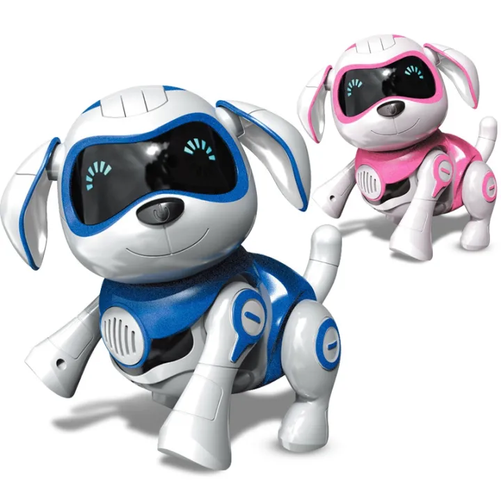 blue robot dog