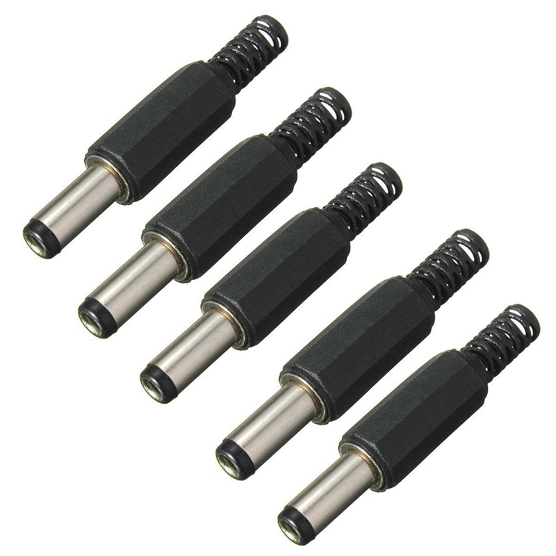 Lang 5pcs dc099 5 5 2 5mm dc power jack socket female panel mount
