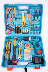 RSK สว่านไร้สาย24v รุ่น 330DWE และชุดอุปกรณ์ 59PC