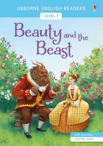 USBORNE READERS 1 BEAUTY AND THE BEAST  by DK TODAY