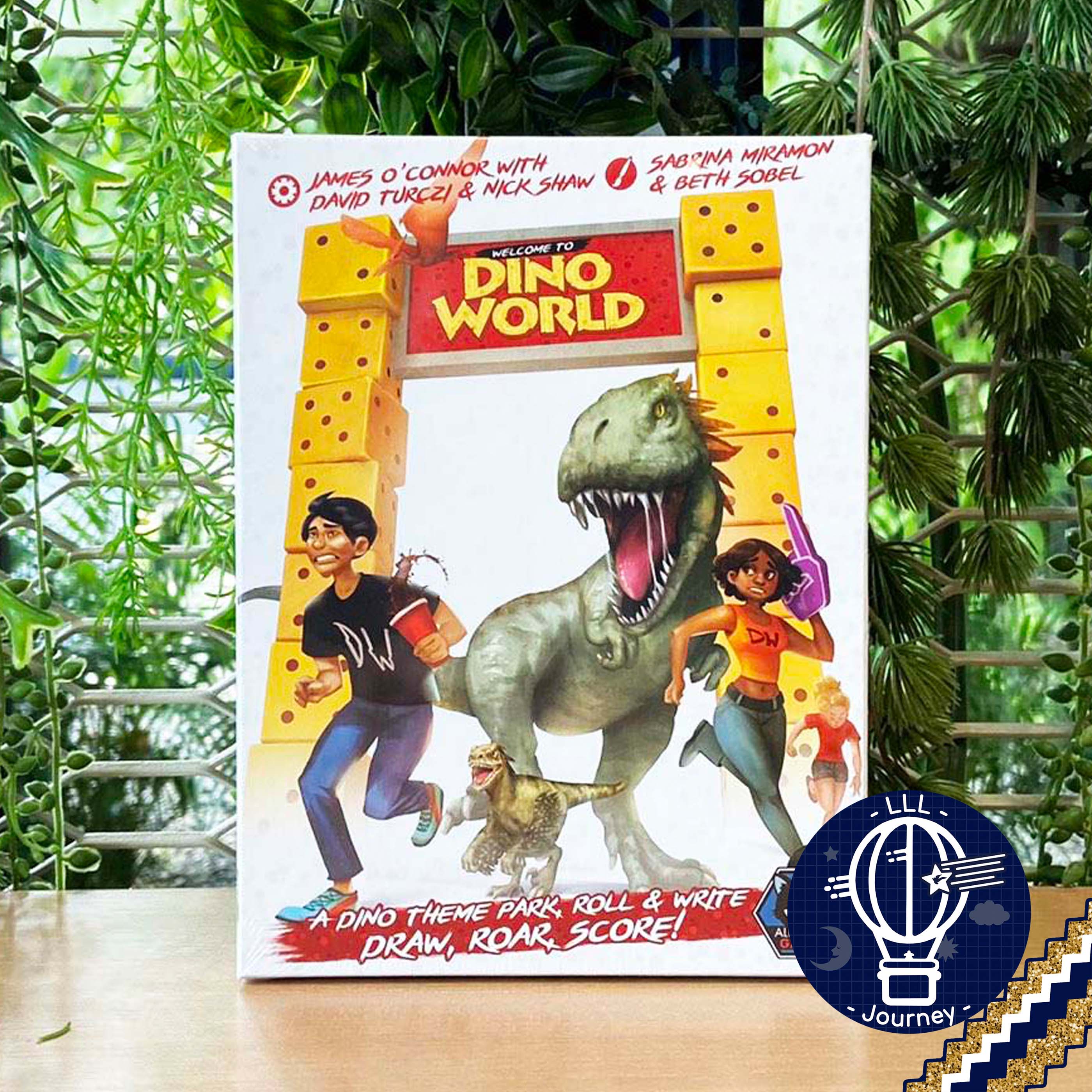 Welcome to Dino World แถมซองพรีเมี่ยมฟรี [บอร์ดเกม Boardgame] | Lazada ...