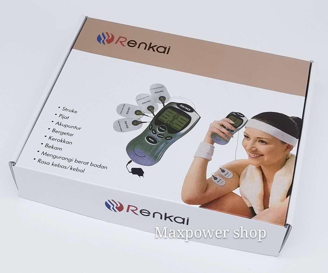 Maxpower เครื่องนวดกระตุ้นไฟฟ้า แปะกระตุ้น แบบ 4 จุด ปรับได้หลายโปรแกรม