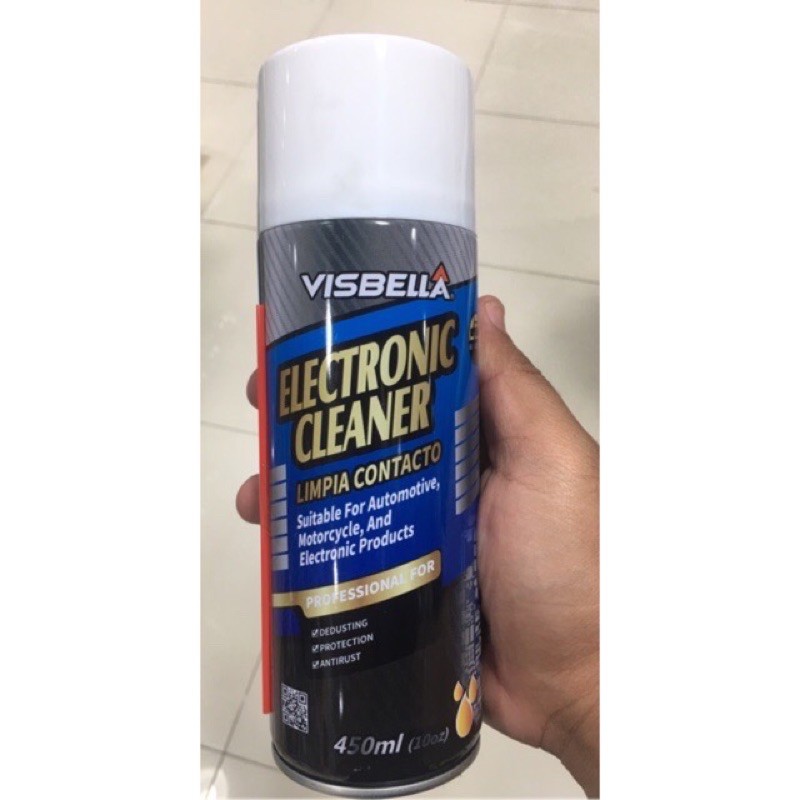 Visbella ELECTRONIC CLEANER สเปรย์ทำความสะอาดแผงวงจรและอุปกรณ์ ชนิด On