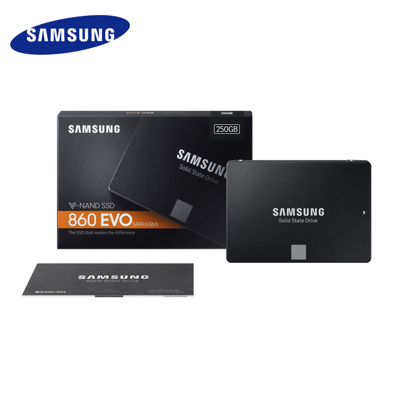 Samsung SSD 850 EVO 250 Go SSD 250 Go 2.5 6.8 mm TLC Serial ATA 6Gb/s