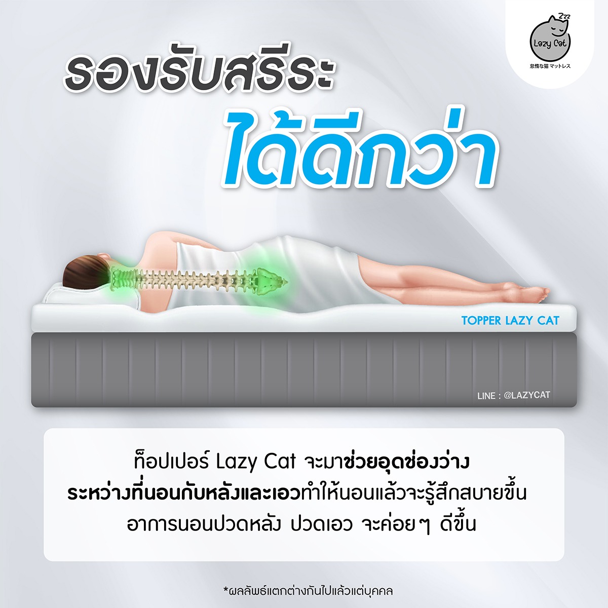 Lazy Topper ท็อปเปอร์ Topper Lazy Cat รุ่น 2-in-1 หนานุ่ม ((.ส่งฟรี .)) ที่นอนทอป ...