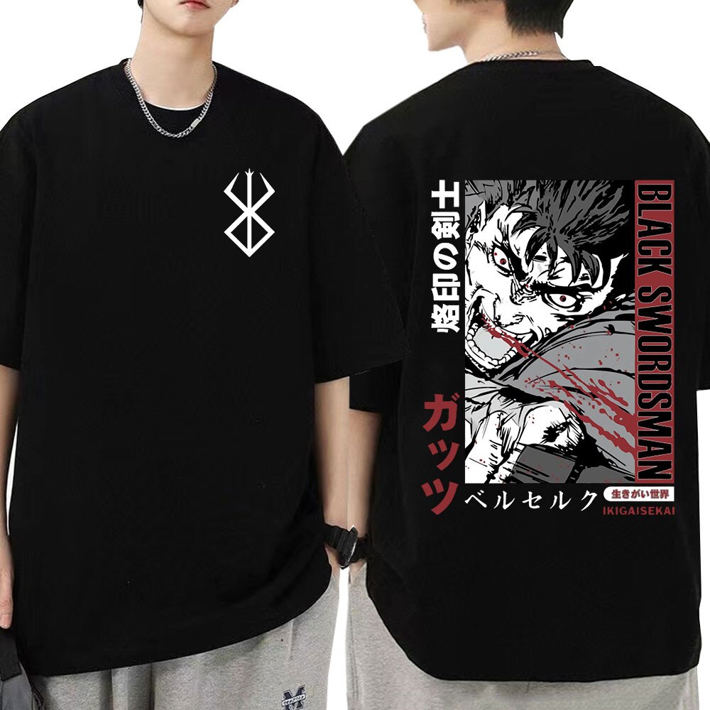 Anime Manga Berserk Guts Rage shirt, hoodie, sweater, long sleeve and tank  top
