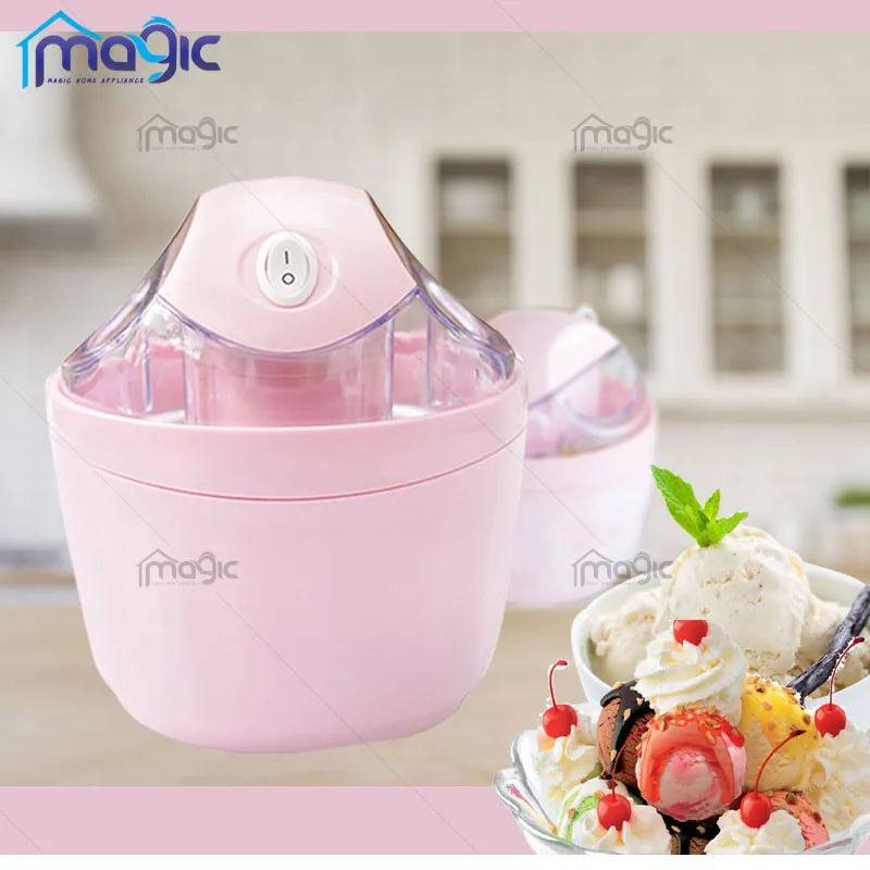 เครื่องทำไอศกรีม ICE CREAM MAKER เครื่องทำไอศครีม ไอศครีมโฮมเมด ไอศครีมทำเอง เครื่องทำไอติม